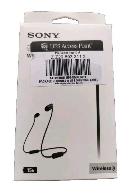 (Bild für) Sony WI-C310 Ohrhörer - Schwarz